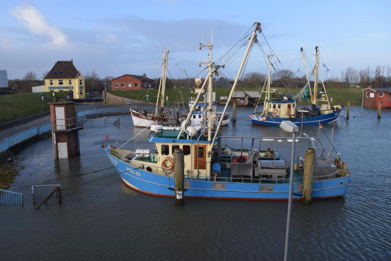 Appartamento Heimathafen Ueber Hafen-Pub Pellworm Esterno foto