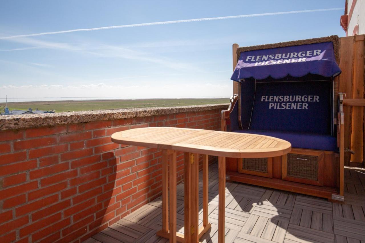 Appartamento Heimathafen Ueber Hafen-Pub Pellworm Esterno foto